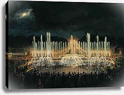 Постер Лами Евген Illuminated Fountain Display in the Bassin de Neptune 21st August 1864