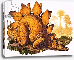 Постер Школа: Английская 20в. Stegosaurus