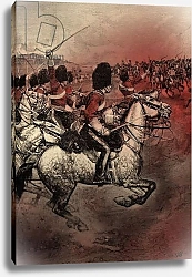 Постер Картины Charge of the Heavy Brigade