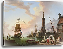 Постер Верне Клод Морской порт 2
