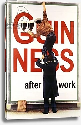 Постер Школа: Английская 20в. Guinness after work, 1961