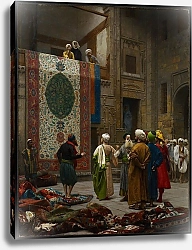 Постер Жером Жан Леон The Carpet Merchant, c.1887