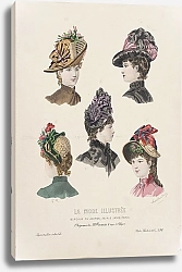 Постер Неизвестен Fashion Plate for ‘La Mode Illustrée’