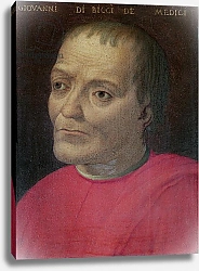Постер Школа: Итальянская Portrait of Giovanni di Bacci de Medici