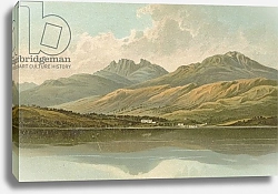 Постер Школа: Английская 19в. Tarbet and the Cobbler - Loch Lomond