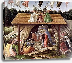 Постер Боттичелли Сандро (Sandro Botticelli) Mystic Nativity, 1500