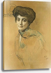 Постер Серов Валентин Portrait of Elena Ivanovna Roerich, 1909