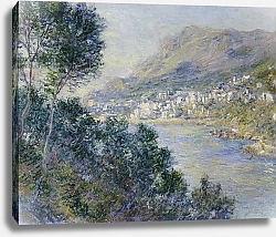 Постер Моне Клод (Claude Monet) Monte Carlo, Vue de Cap Martin, 1884