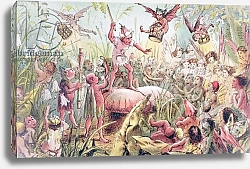 Постер Дадли Роберт The Fairies' Song, 1890