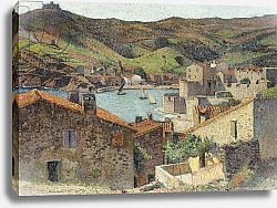 Постер Мартин Генри The Village of Collioure with a View of the Port,