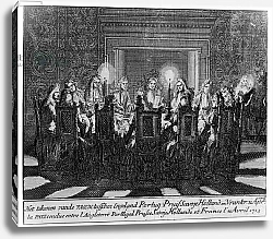 Постер Школа: Голландская 18в. The Signing of the Treaty of Utrecht on 11th April 1713