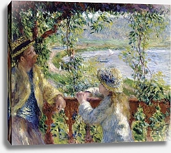 Постер Ренуар Пьер (Pierre-Auguste Renoir) На воде