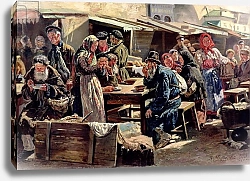 Постер Маковский Владимир The Meal, 1875