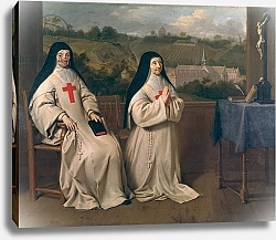 Постер Шампень Филипп Two Nuns