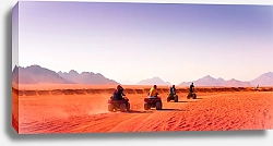 Постер Мотосафари по пустыне