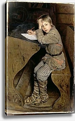 Постер Богданов-Бельский Николай The Essay, c.1903