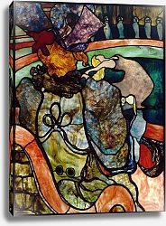 Постер Тулуз-Лотрек Анри (Henri Toulouse-Lautrec) At the New Circus, Papa Chrysanthemum