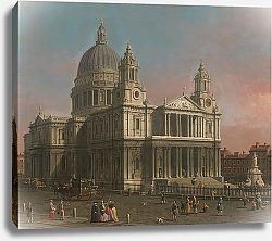 Постер Каналетто (Giovanni Antonio Canal) Собор Святого Павла 1
