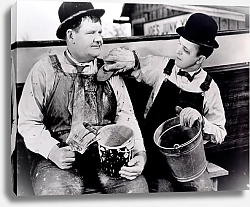 Постер Laurel & Hardy (Towed In A Hole)