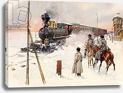 Постер Хаенен Фредерик де The Trans-Siberian Railway