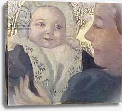 Постер Дени Морис Bernadette and her Mother, c.1900