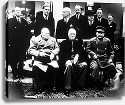 Постер Сталин, Черчиль и Рузвельт