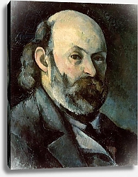 Постер Сезанн Поль (Paul Cezanne) Self Portrait, c.1879-85