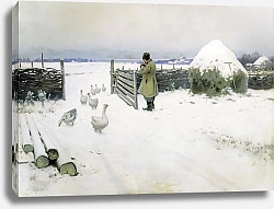 Постер Гермашев Михаил Снег выпал. 1897