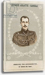 Постер Школа: Французская 19в. Grand-Duc Paul-Alexandrovitch, quatrieme frere du tsar