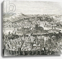 Постер Школа: Французская Paris c.1610, 19th century copy of a 17th century manuscript, from 'French Pictures'  1878