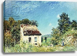 Постер Сислей Альфред (Alfred Sisley) The Abandoned House; La Maison Abandonee, 1887