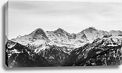 Постер Вершины Швейцарских Альп