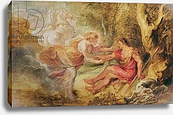 Постер Рубенс Петер (Pieter Paul Rubens) Aurora Abducting Cephalus, 1636