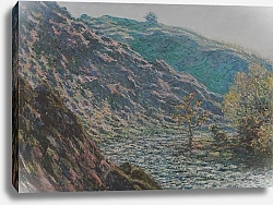 Постер Моне Клод (Claude Monet) Старое дерево на слиянии рек
