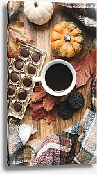 Постер Осенний кофе