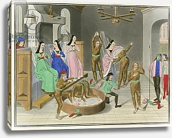 Постер Шоу Анри (акв) Masque of Charles VI of France, late 15th century