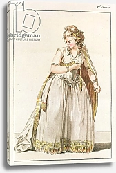 Постер Школа: Французская Costume of Madame Vestris in the role of Pauline in Polyeucte, Act IV, 1786