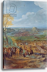 Постер Мартин Жан-Батист The Siege of Besancon in 1674 by the army of Louis XIV