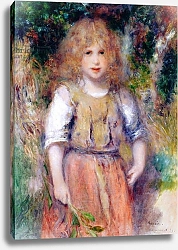 Постер Ренуар Пьер (Pierre-Auguste Renoir) Gypsy Girl, 1879