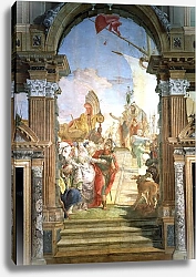 Постер Тьеполо Джованни The Meeting of Anthony and Cleopatra 1747-50