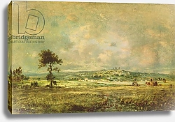 Постер Руссо Теодор Effects of a Storm, View of the Plain of Montmartre