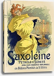 Постер Шере Жюль Reproduction of a poster advertising 'Saxoleine', safe parrafin oil, 1896
