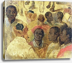 Постер Брейгель Ян Старший Study of Moorish Heads