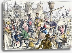 Постер Лич Джон Embarkation of king Henry V at Southampton