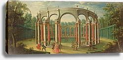 Постер Школа: Французская The Bosquet de la Colonnade at Versailles, early eighteenth century