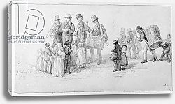 Постер Шарф Джордж (грав) London Street Band, 1839