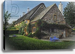 Постер Нил Тревор (совр) Thatched Cottage, Great Tew, 2014