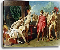 Постер Ингрес Джин Ambassadors Sent by Agamemnon to Urge Achilles to Fight, 1801