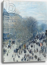 Постер Моне Клод (Claude Monet) Boulevard des Capucines, 1873-4
