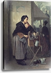 Постер Перов Василий Парижская шарманщица. 1864